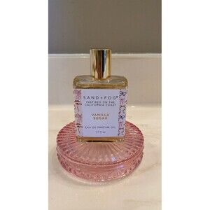 NEW Sand + Fog Vanilla Sugar Gourmand Fragrance Oil Rollerball 1.7 oz